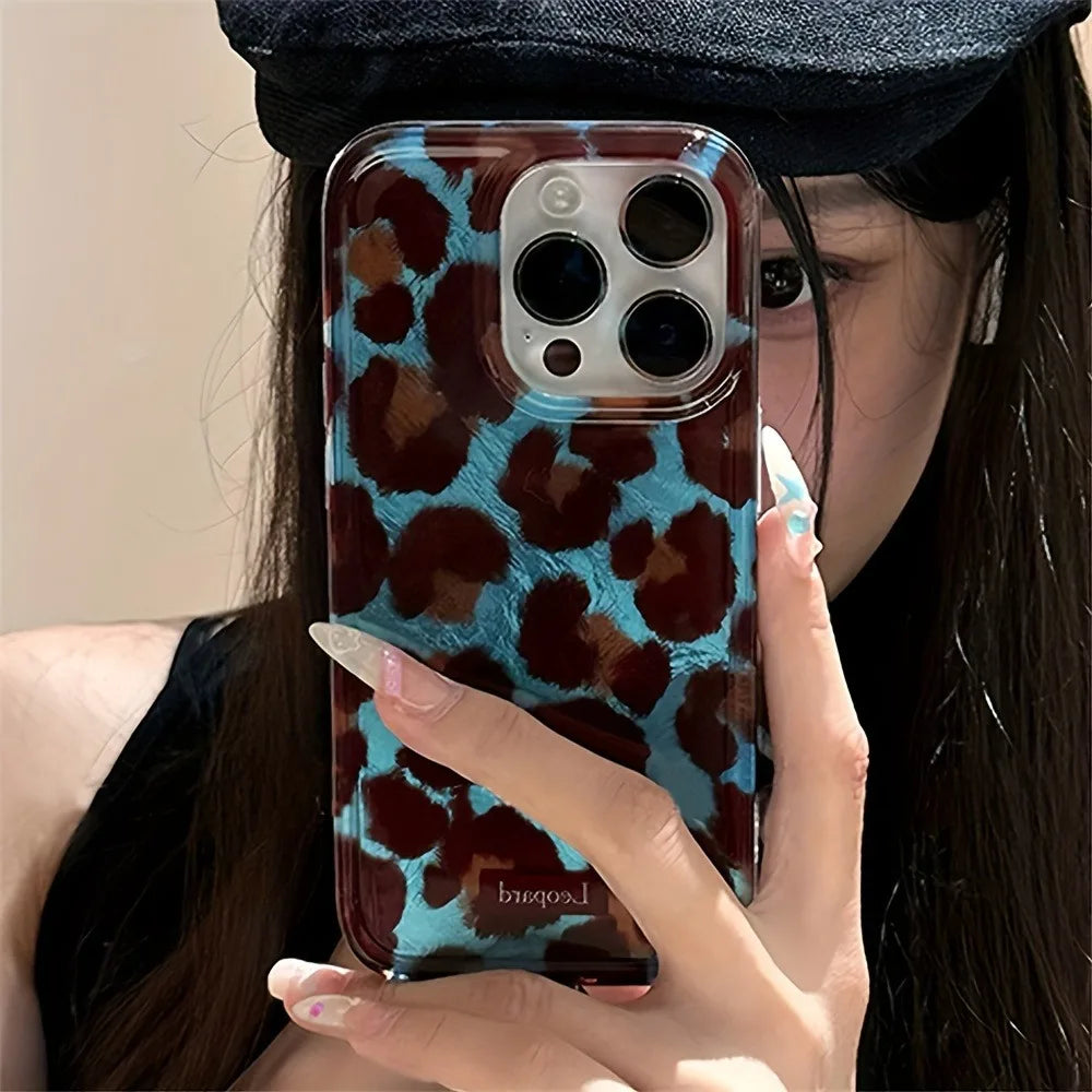 Simple Fashion Smudge Leopard Print