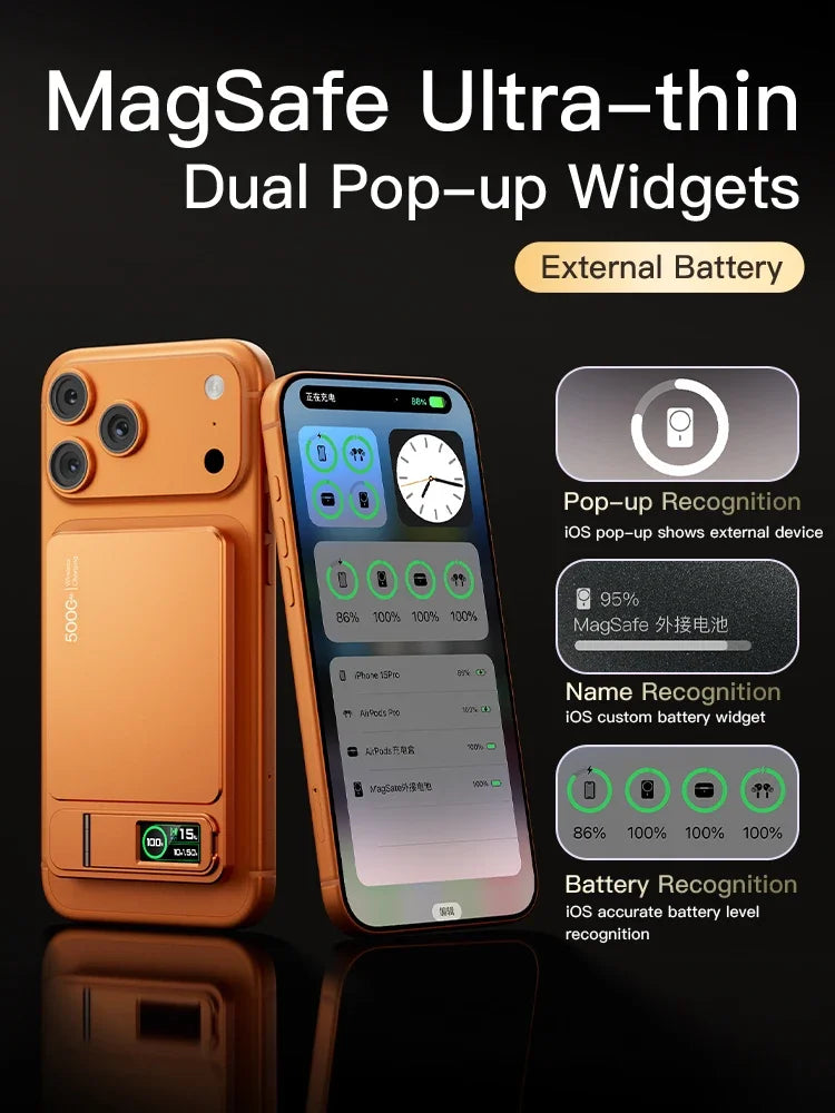 20W Wireless Power Bank