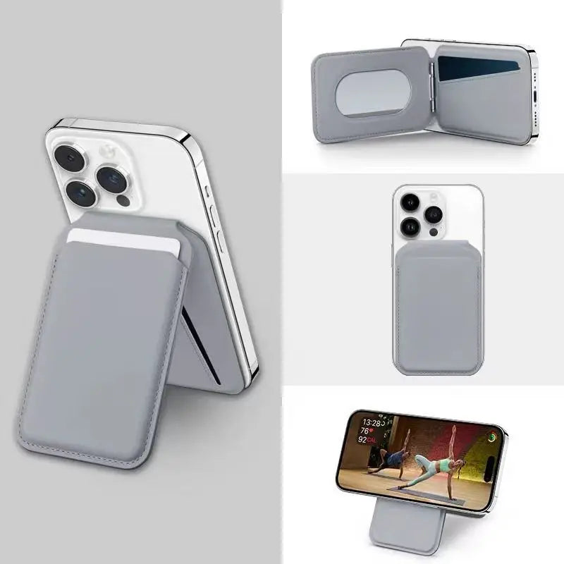 Magnetic Wallet with Kickstand