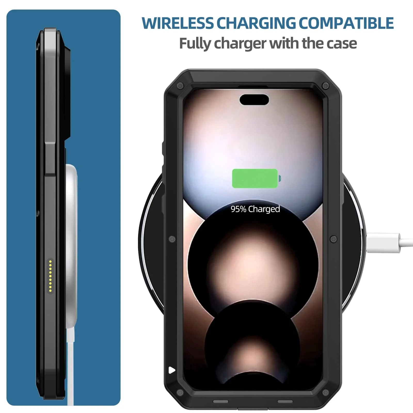 Heavy Duty Shockproof Metal Case