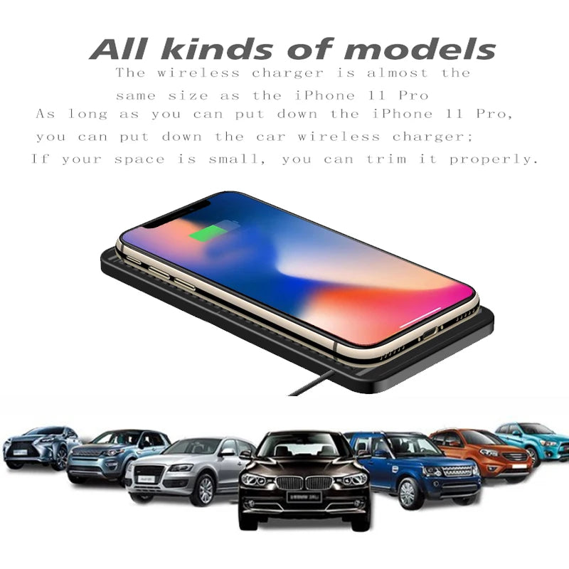 Wireless Car Charging Pad