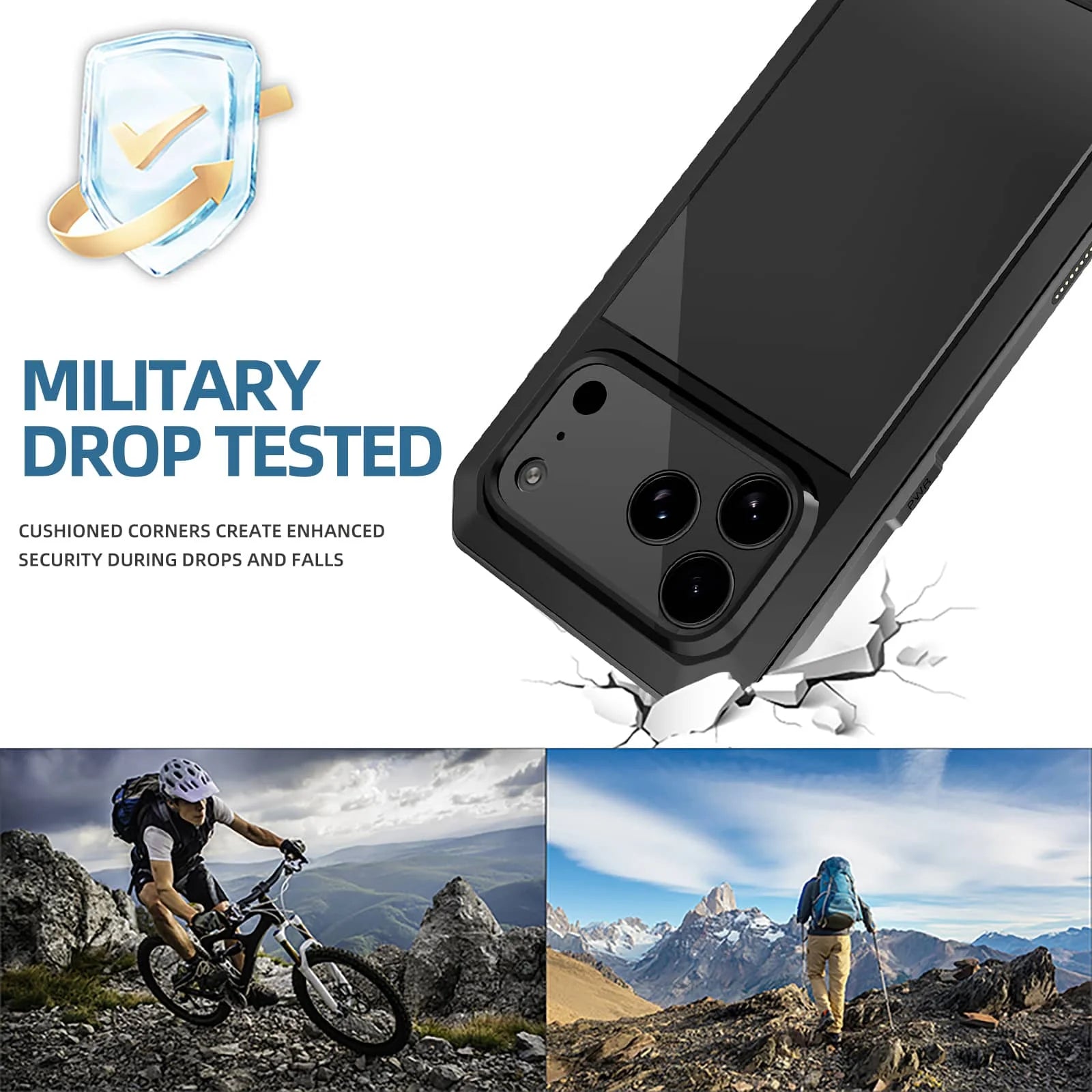 Heavy Duty Shockproof Metal Case
