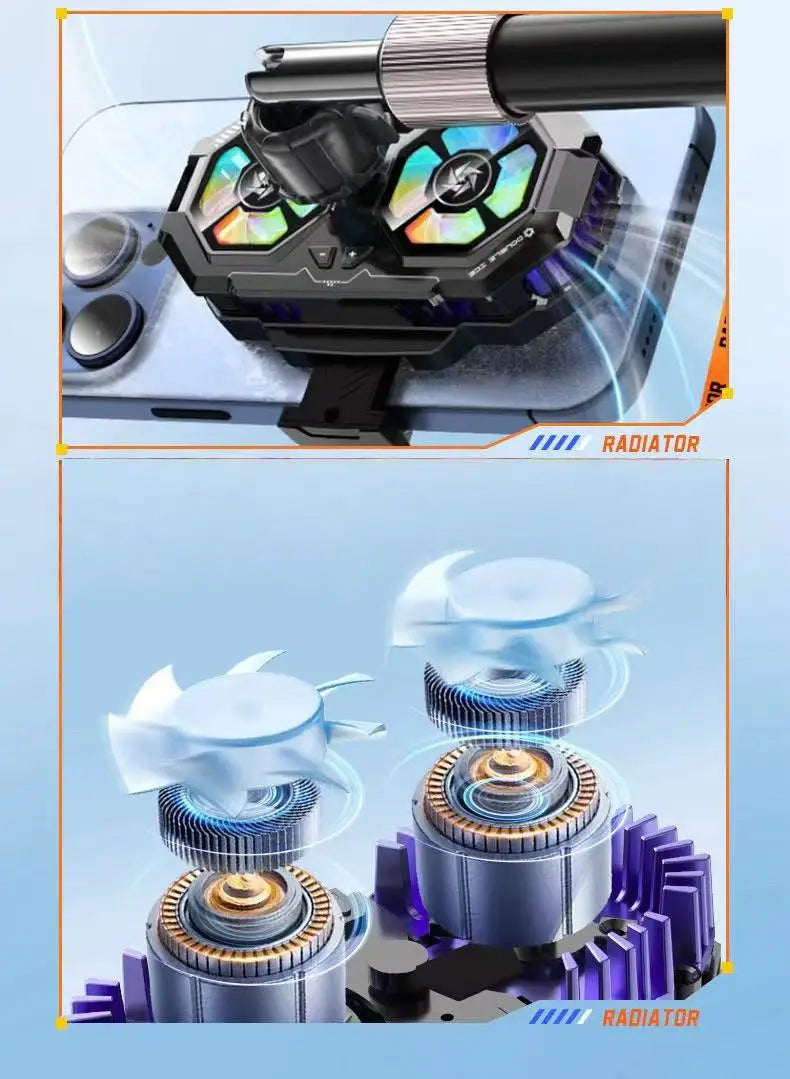 Dual Fan/Fast Cooling Radiator