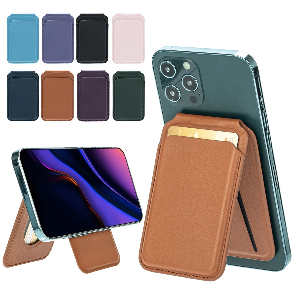 Magnetic Wallet with Kickstand