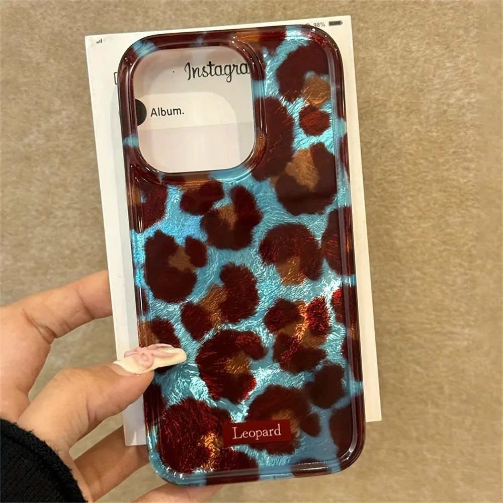 Simple Fashion Smudge Leopard Print