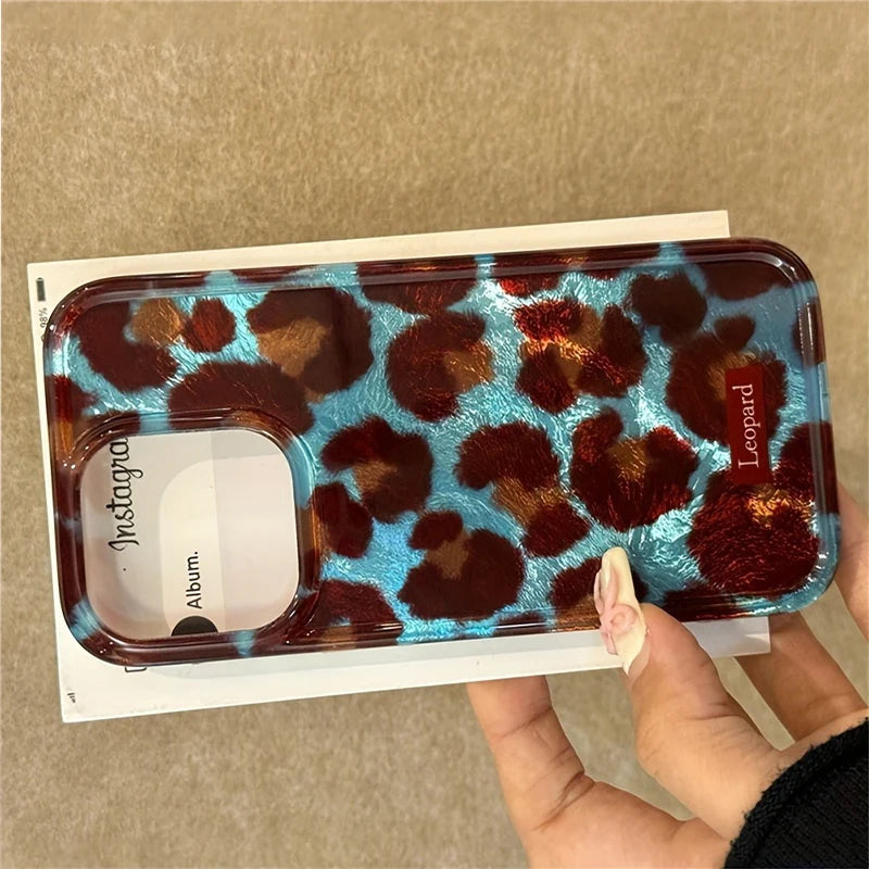 Simple Fashion Smudge Leopard Print