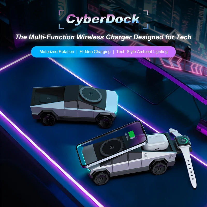 Cybertruck 3-in-1 Wireless Charger