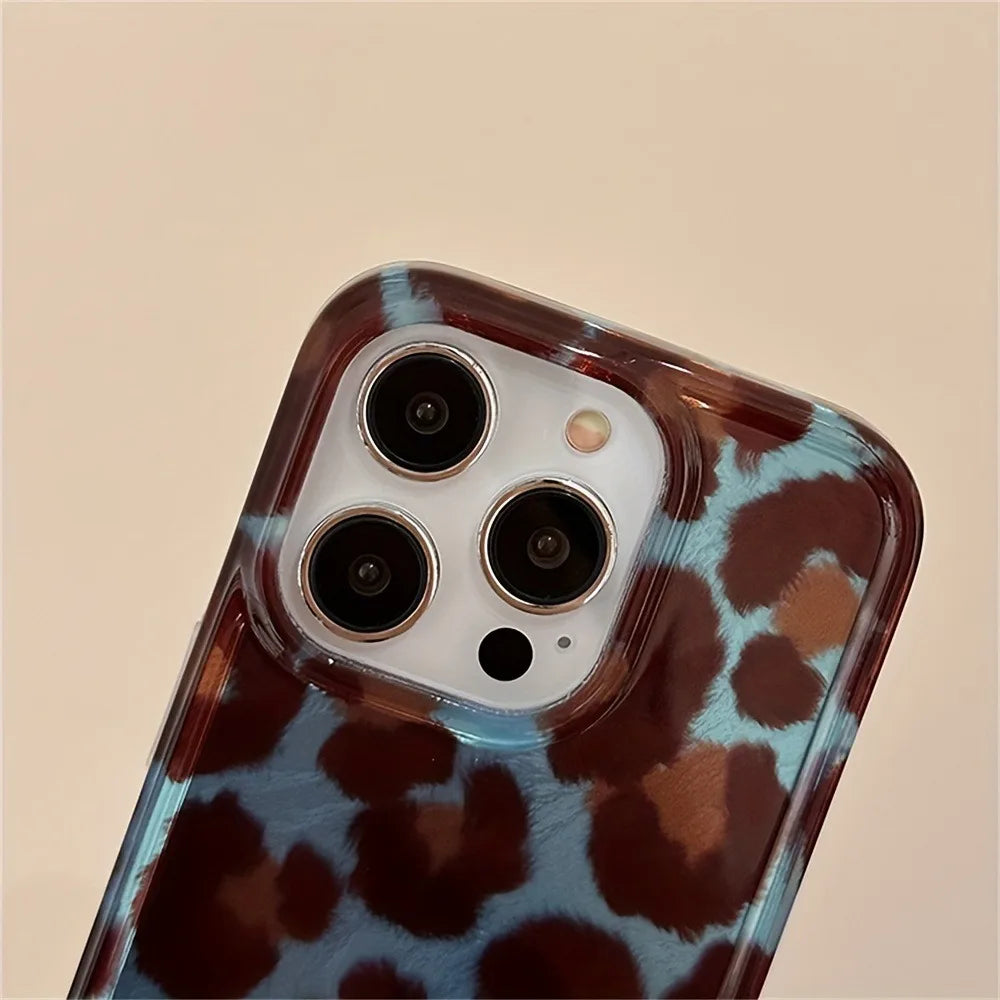 Simple Fashion Smudge Leopard Print