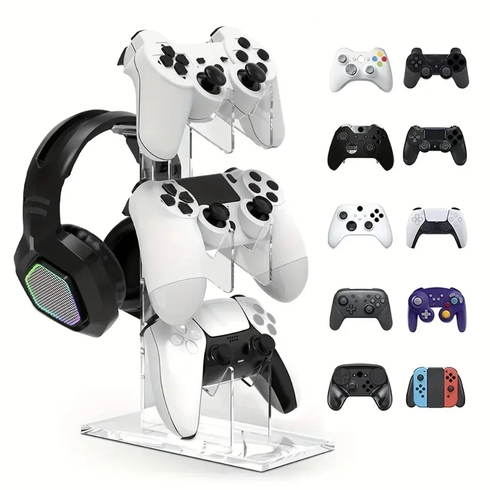 Controller Stand with Headset Mount