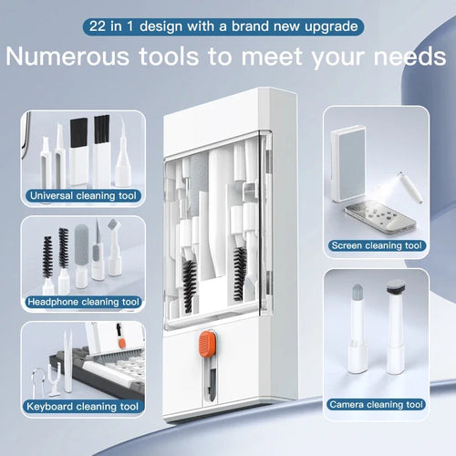 22-in-1 Multi-Function Cleaning Kit