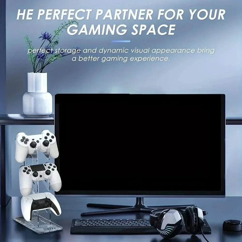Controller Stand with Headset Mount