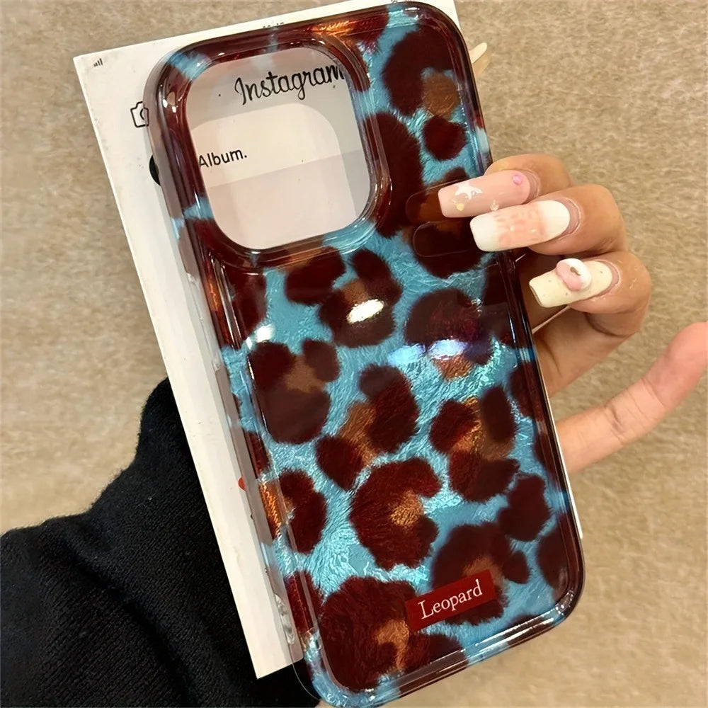 Simple Fashion Smudge Leopard Print