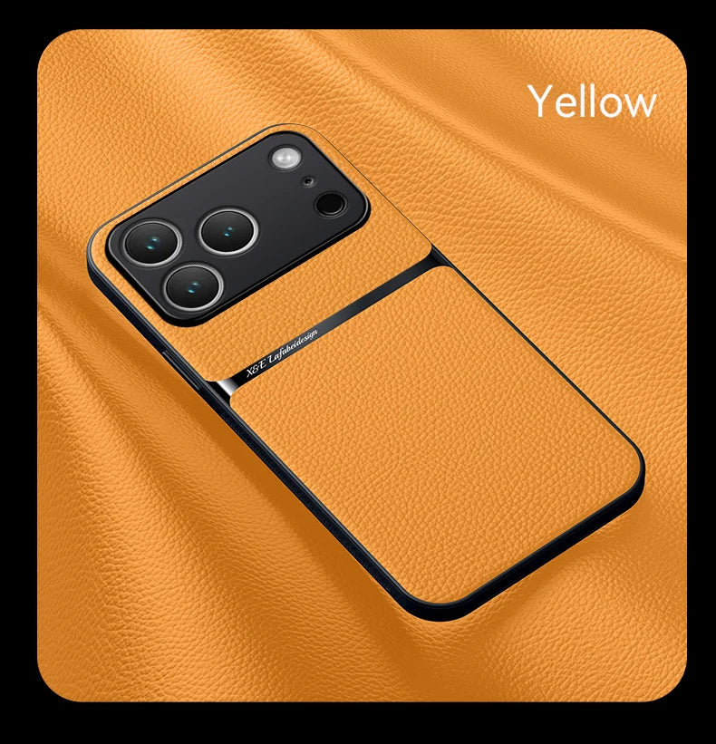 Leather iPhone Case