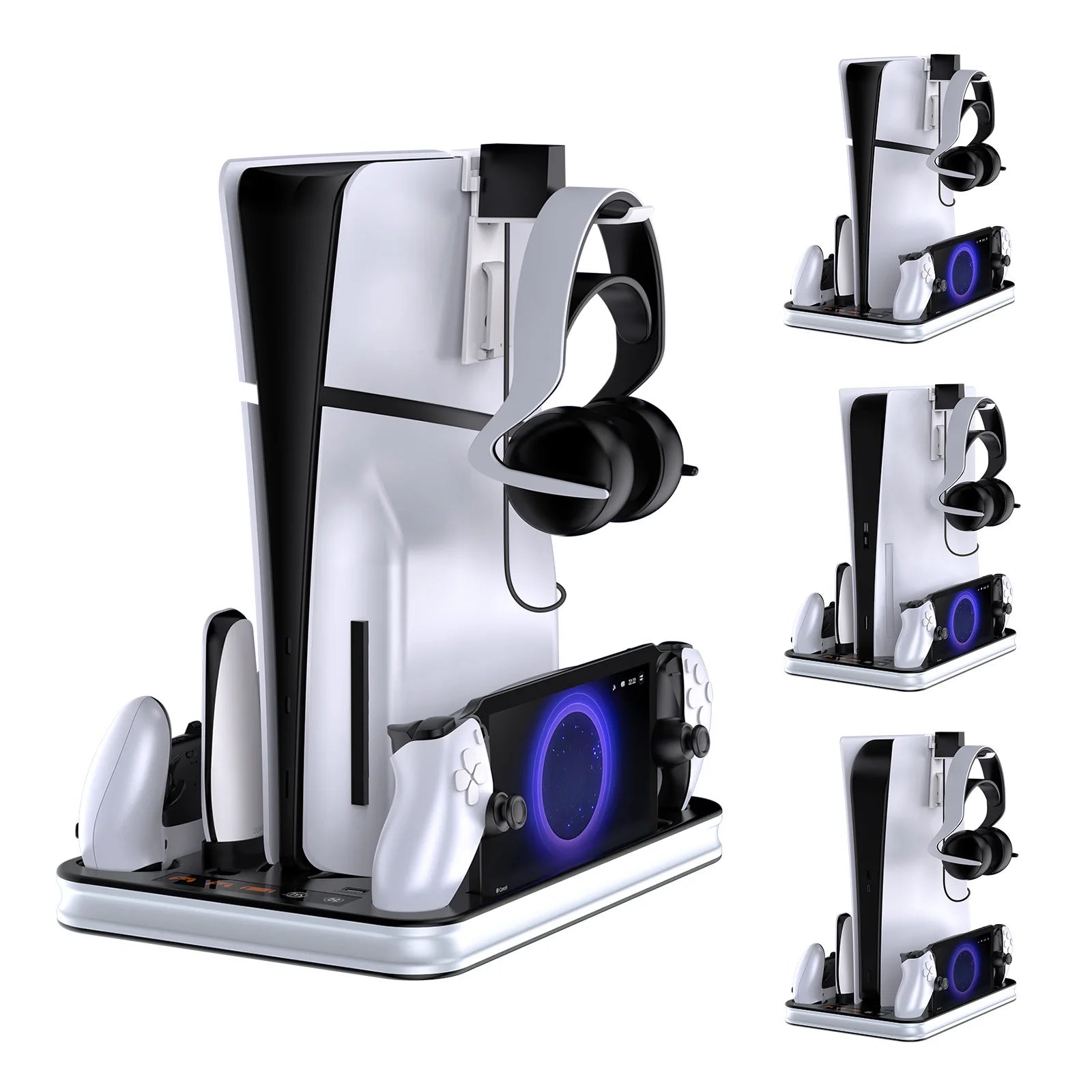 Charging Dock for PS5/PS5 Slim Stand with Cooling Station
