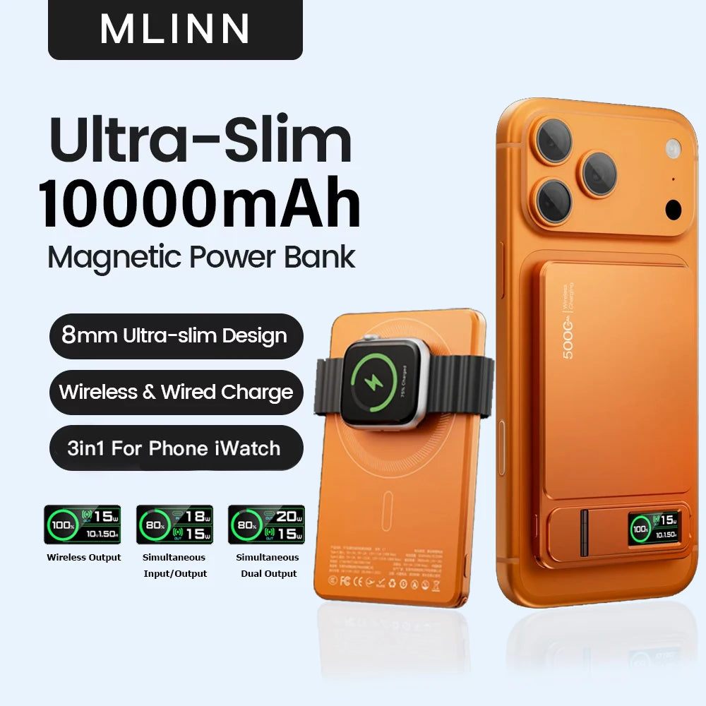 20W Wireless Power Bank