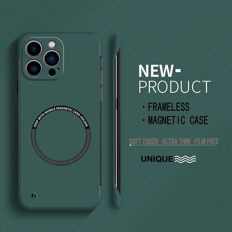 Ultra Thin Matte Hard Frame-less Case
