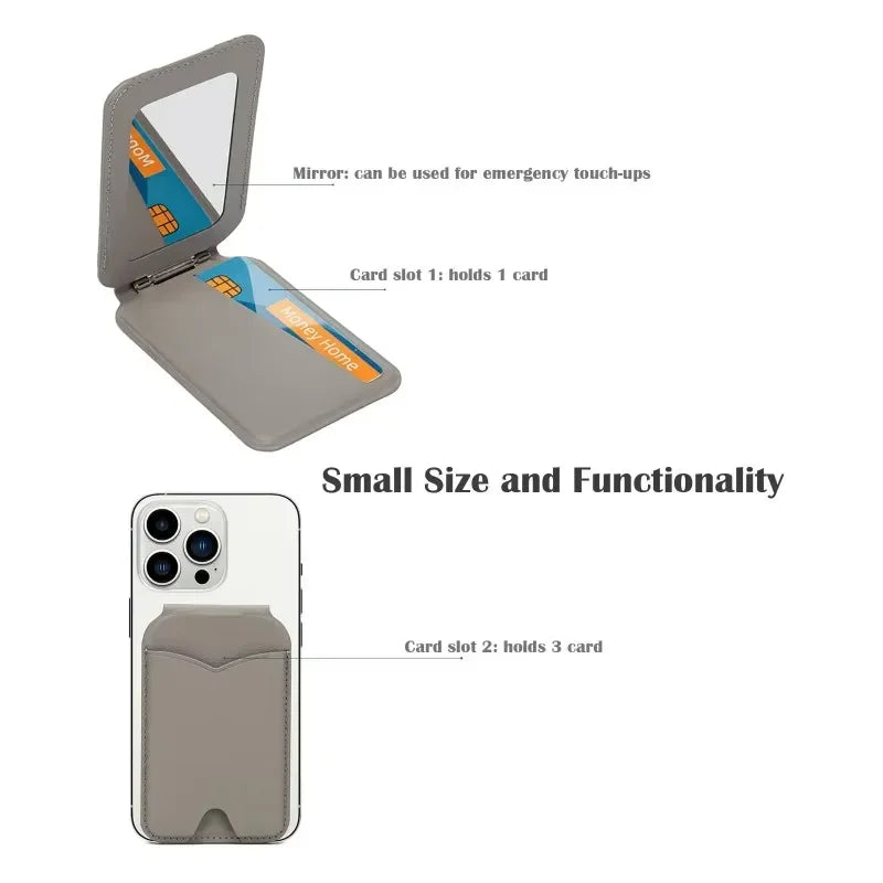Magnetic Wallet Mirror