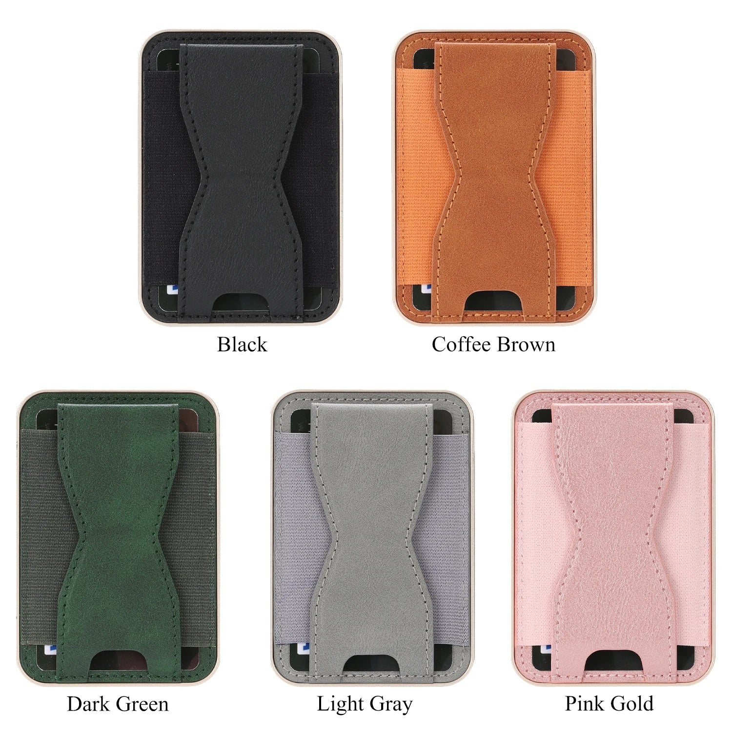 Magnetic Wallet Card Phone Holder
