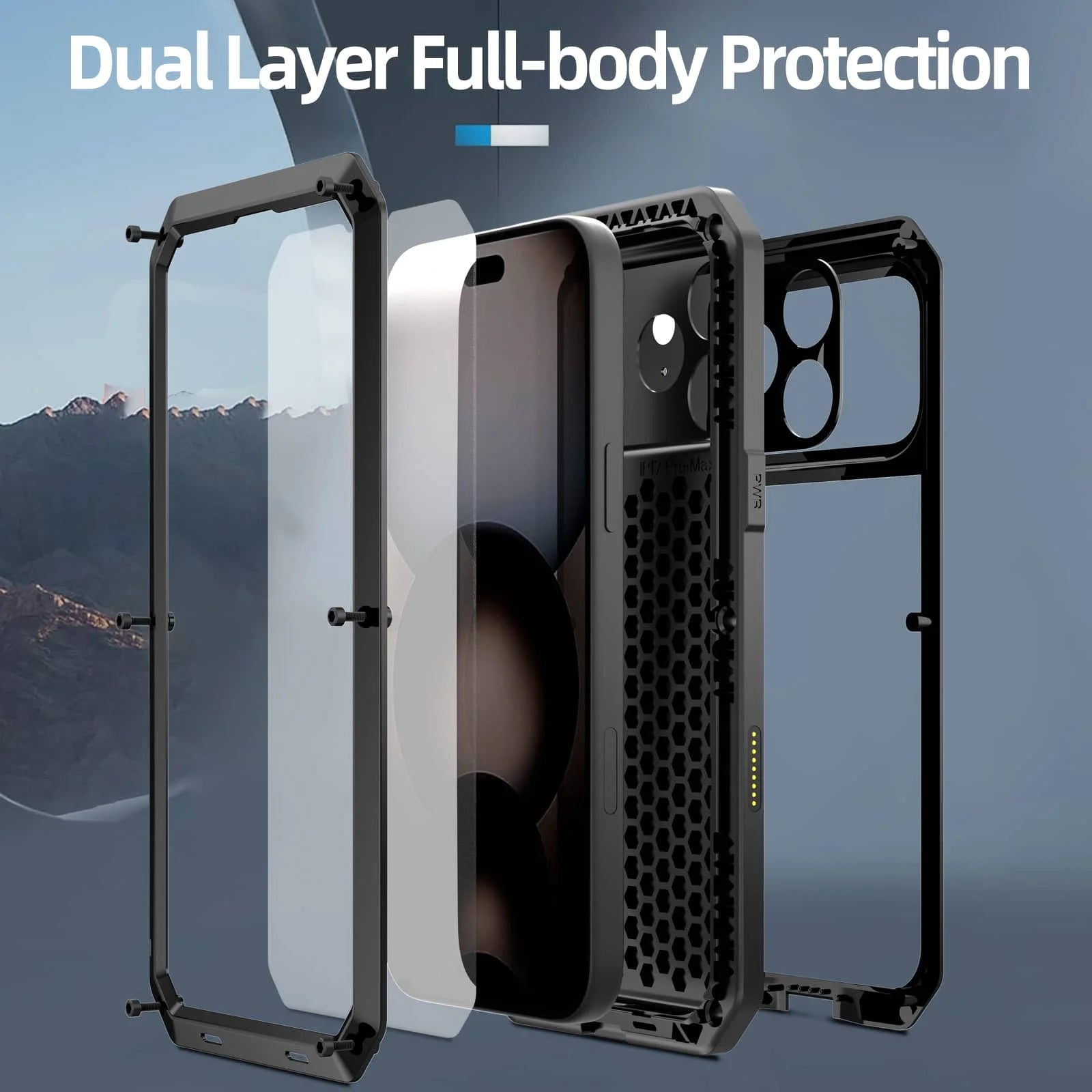 Heavy Duty Shockproof Metal Case