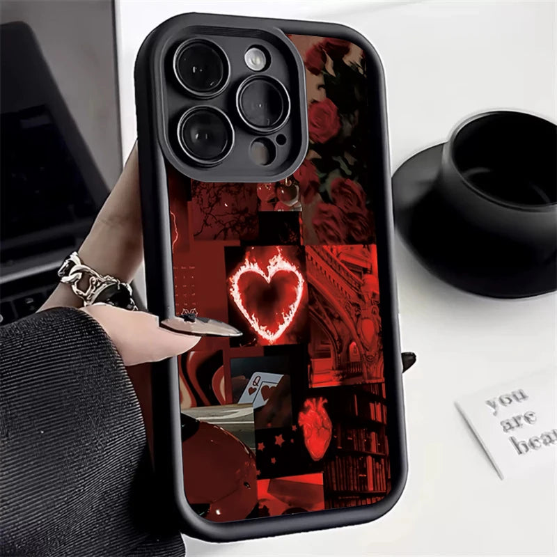Red Heart iPhone case