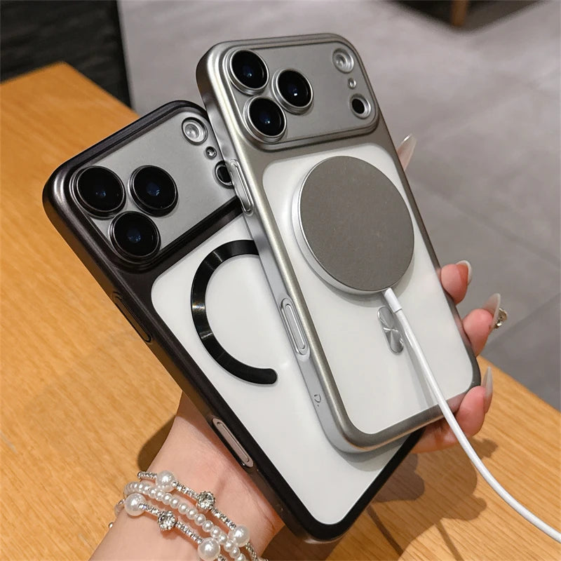 Luxury Magsafe Matte Plating